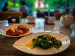 虾酱炒生菜-喜来登由由大酒店九州膳坊中餐厅