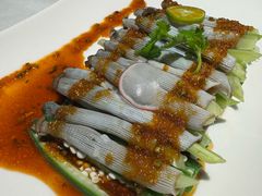 秋葵拌沙虫-黑明餐厅(白鹭洲店)