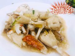 葱姜梭子蟹-春餐厅