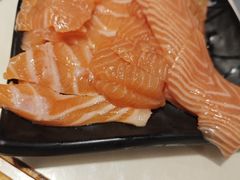 刺身三文鱼-犇放和牛烤肉·烤榴莲自助(苏宁城市奥莱店)