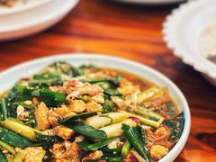 鱼籽鱼泡炒大蒜-绍兴名菜馆(可乐路店)