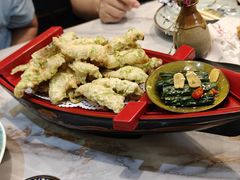 苔菜小黄花-君霖海鲜私房菜(春柳店)