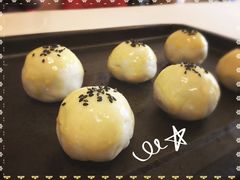 制作过程&nbsp;蛋黄酥-米柚烘焙教室(工联CC店)