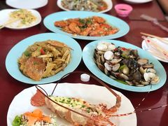 -班赞海鲜市场胖阿姨加工点
