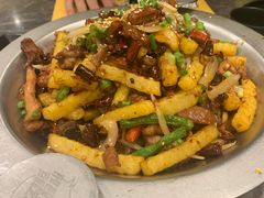 香辣肥肠鸡-嘎嘎鸭脑壳(蜀汉路店)