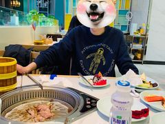 -绿岛港轩海鲜烤肉涮锅自助餐厅