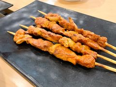 鸡肉串-西部马华清真兰州牛肉面·烧烤夜市(关东店)