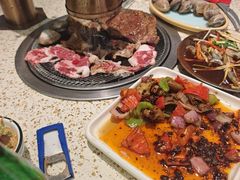 -泰白海鲜烧烤 丹东黄蚬子
