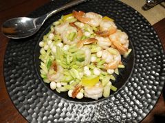 鸡头米炒凤尾虾-童福兴·南京菜(老门东店)