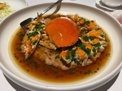 梭子蟹蒸肉饼-玫瑰厅上海菜(兴国路店)