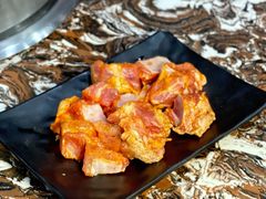 调味猪小排-啊美丽炭火烤肉(滑翔一店)