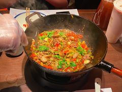 现炒黄牛肉-小隐人家(乐松店)