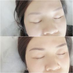 -西施无菌半永久纹绣眉眼影唇轻增发纹发际线