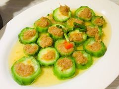 蒜蓉蒸丝瓜-桥东喜碧海鲜街(水东街店)