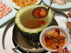 -翟辉冬瓜盅火锅(南村万博店)