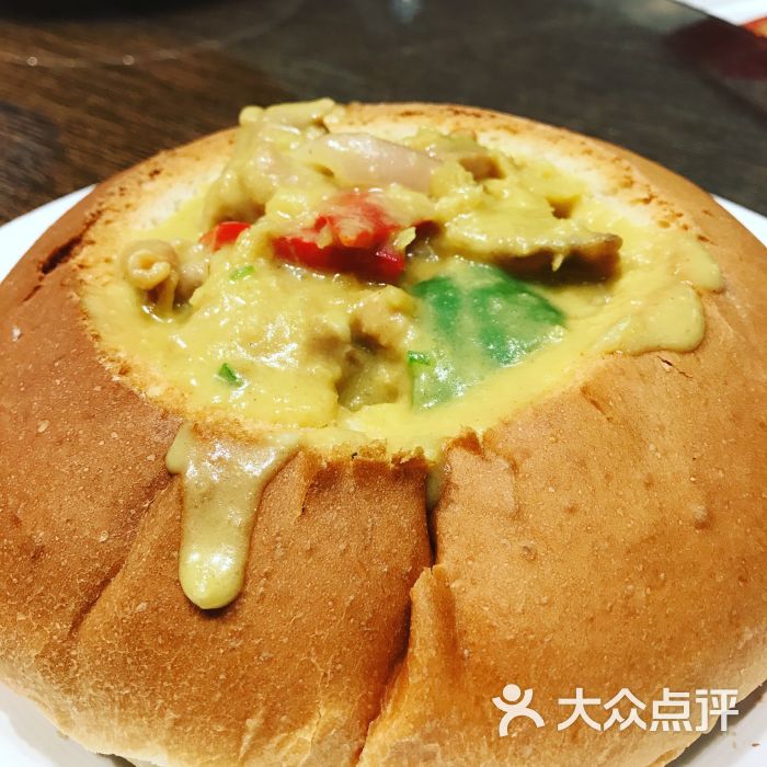 金桂皇朝(紫荆广场店)-面包咖喱鸡-菜-面包咖喱鸡图片-上海美食-大众