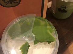 抹茶冰冰茶-LELECHA乐乐茶(上海五角场万达广场店)