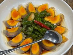 辣椒溏心皮蛋-丹江渔村(首都机场店)