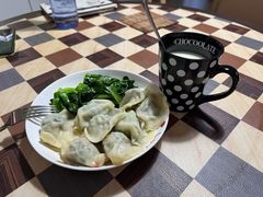 西洋菜鲜肉饺-聚荣饺子店