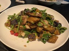 回锅茄子-金谷仓家庭料理(马泉营店)