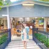 坐拥超美园林景色的韩风cafe☕