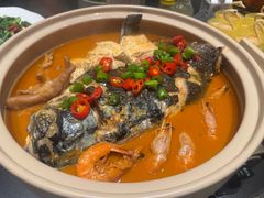 -新天明砂锅鱼头煲