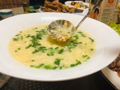海鲜蛎肉鸡蛋汤-醉御香渔家园(临沂路与大连路店)