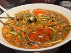 青蟹烧豆面-锦府园·新台州菜(合生汇店)