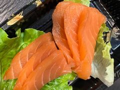 三文鱼生鱼片-京樽回転寿司(奥林匹克店)