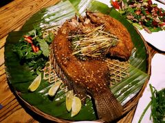 版納香茅草烤羅非魚-兰木肆·云南菜(龙湖U城天街店)