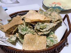 椒盐桑叶-阿露佳·舌尖上的安吉菜