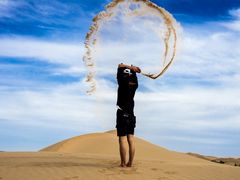 -亿利库布其七星湖沙漠生态旅游区