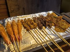 -路边摊小炉子烧烤