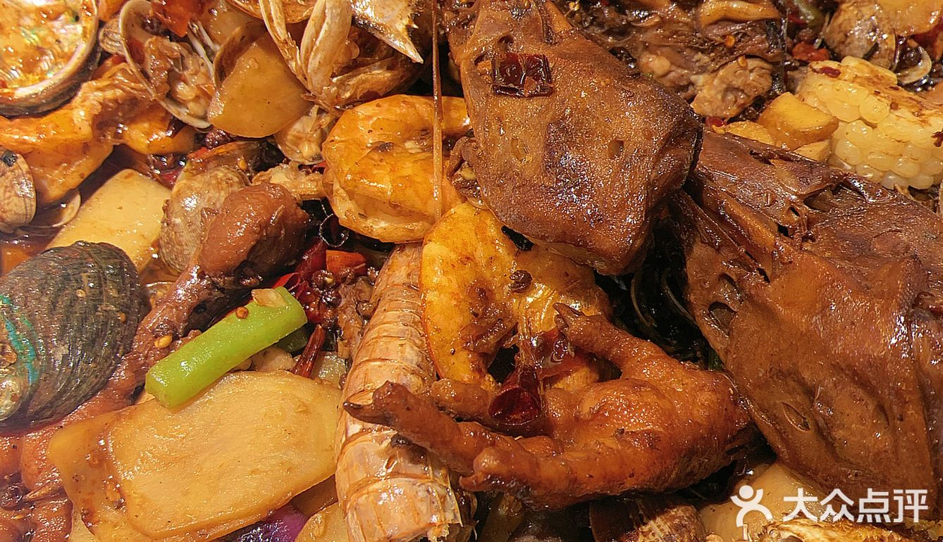 实现手抓海鲜自由啦！