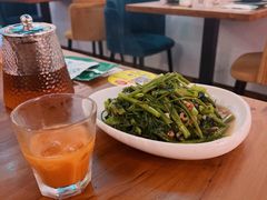 泰式虾酱空心菜-曼泰·泰餐(江南环球港店)