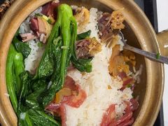 腊味三宝煲仔饭-万煲旺·香港老传承煲仔饭·猪杂汤(客村店)