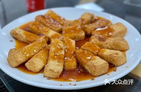 Braised Tofu in Abalone Sauce