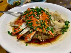 手打肉饼蒸梭子蟹-乐忻皇朝(上海中心大厦店)