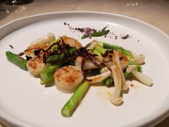 鲜菌黄煎炒日式大元贝-三利音·浦之舟(滨江大道店)