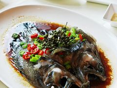 鲜花椒蒸珍珠班-利苑酒家(合景国际金融广场店)
