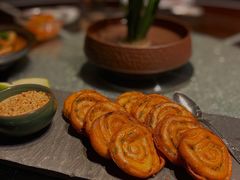 鹅肝酱葱油饼-杭州西子湖四季酒店·金沙厅