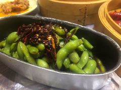 脆爽凉拌毛豆-靓靓蒸虾(中山公园店)