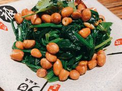 菠菜花生米-铁人烧烤(北京店)