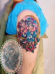 -幸运7纹身刺青Lucky7tattoo