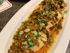 雪菜黄花鱼蒸肉饼-港丽餐厅(高德置地店)