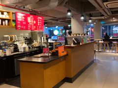 自助取餐区-星巴克(深圳罗湖书城店)