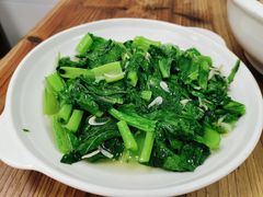 虾米炒芥菜-忠记姜母鸭