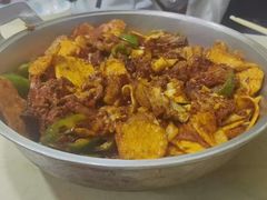 -尕有炕锅烤羊肉