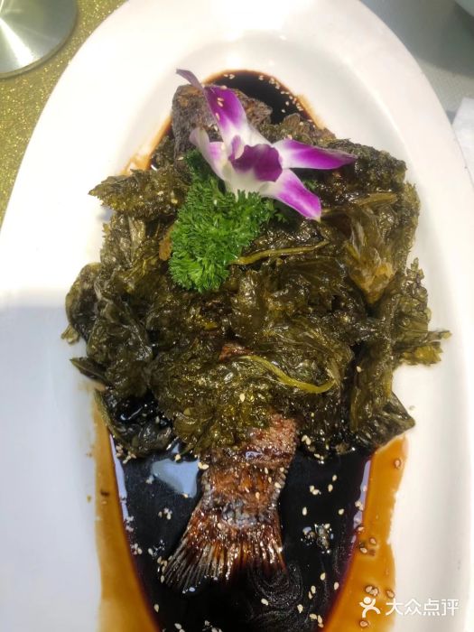 良永小菜(平凉路店)特色雪菜烤鲈鱼图片
