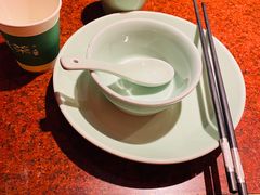 餐具摆设-绿茶餐厅(蓝色港湾店)